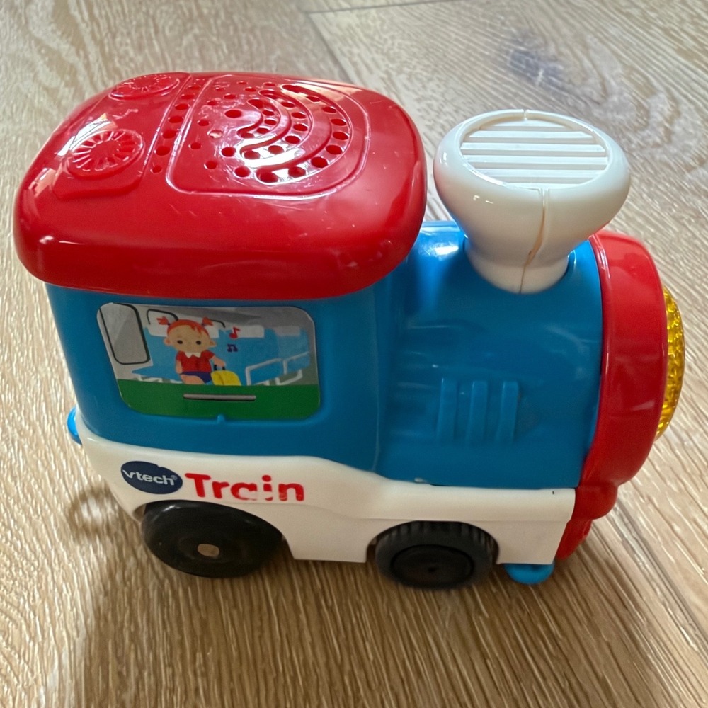 VTech My First Motorized Go Go Smart Wheels Train Interactive Toy Engine